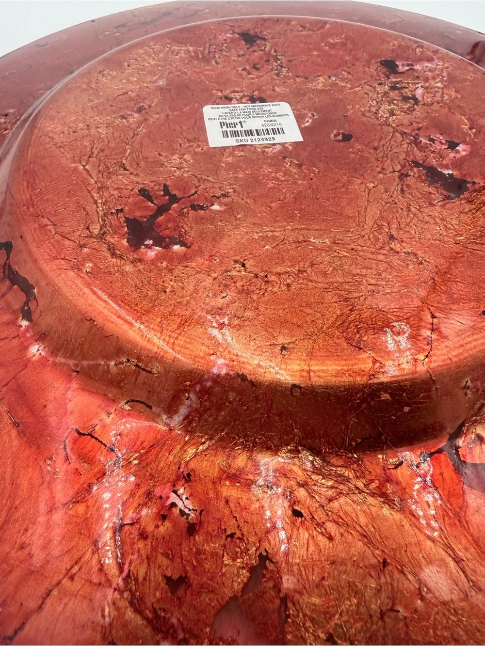Pier 1 Display Charger Plate 13